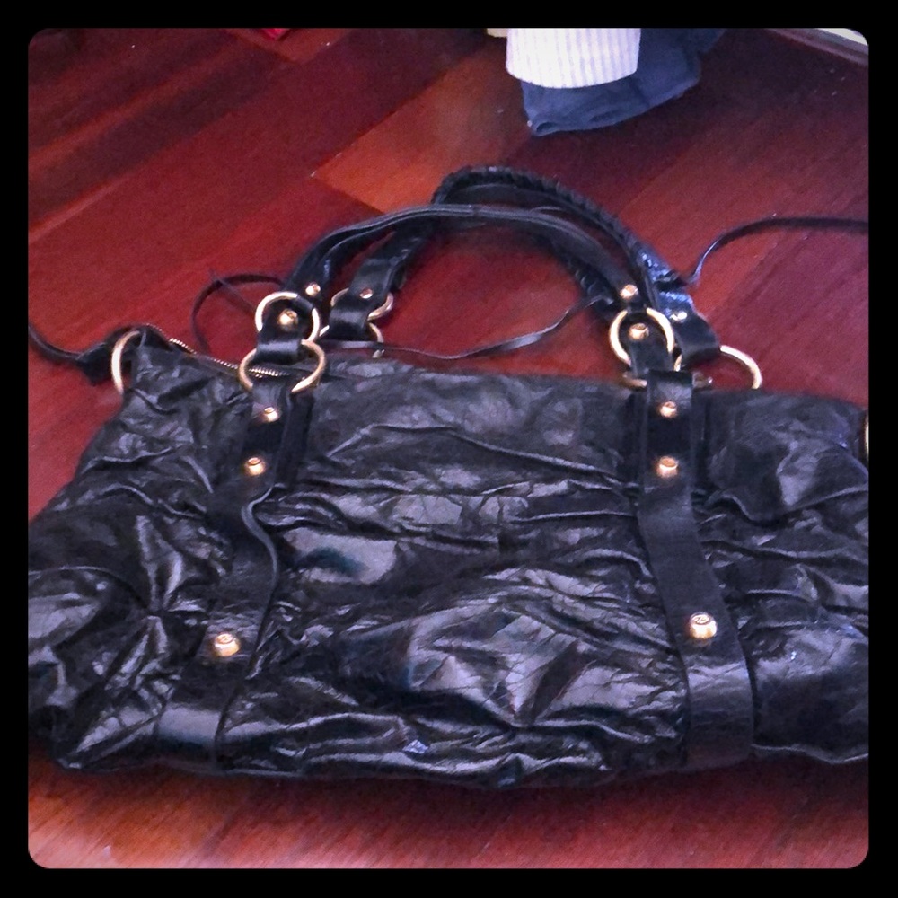 Italian leather handbag by Francesco Biasia